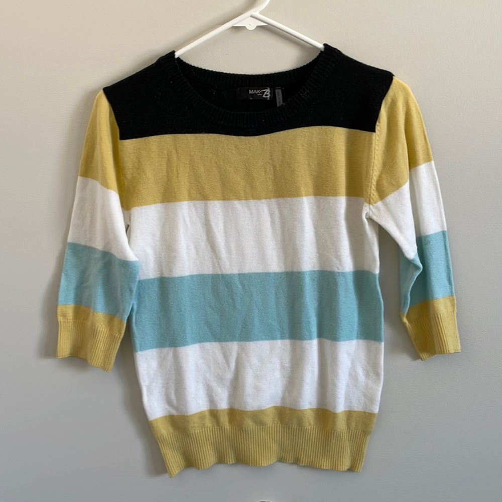 Soft Spring Stripe Sweater